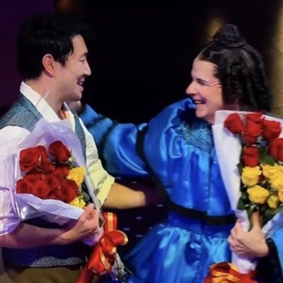 Video: John Cameron Mitchell & Simu Liu Take First Bows in OH, MARY!