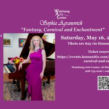 Pianist Sophia Agranovich Will Present FANTASY, CARNIVAL AND ENCHANTMENT Tour