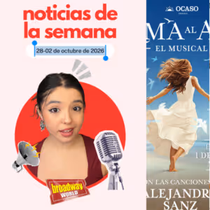 NOTICIAS DE LA SEMANA: Estreno de EL ALMA AL AIRE, MAMMA MÍA! en Barcelona y más Video