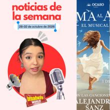 NOTICIAS DE LA SEMANA: Estreno de EL ALMA AL AIRE, MAMMA MÍA! en Barcelona y más