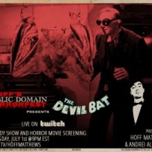 HOFF'S HORRORFEST Will Return With THE DEVIL BAT