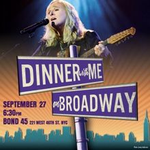 Join Melissa Etheridge for DINNER WITH ME Event in Support of the Etheridge Foundatio