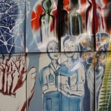 Silvia Barbescu, Artista Del Salón De La Plástica Mexicana, Presenta El Mural Sinap