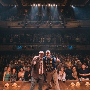 Video: Watch Josh Gad and Andrew Rannells Take First Bows in GUTENBERG! THE MUSICAL!