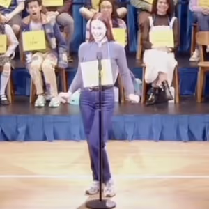 Video: Whitney Leavitt Joins SPELLING BEE as Guest Speller
