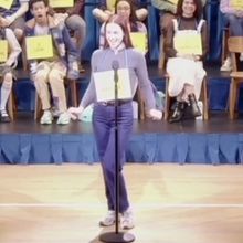 Video: Whitney Leavitt Joins SPELLING BEE as Guest Speller
