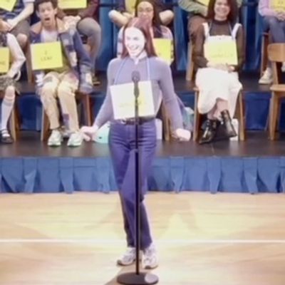Video: Whitney Leavitt Joins SPELLING BEE as Guest Speller