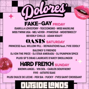 Outside Lands Details Lineup For Dolores'