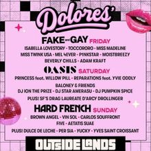 Outside Lands Details Lineup For Dolores'