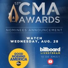 Final Nominees for CMA AWARDS to be Announced on GMA and Billboard