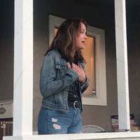 VIDEO: Broadway's Sarah Uriarte Berry Performs on Her Porch in Long Beach, CA