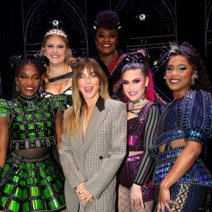 Photos: Julianne Hough Visits SIX on Broadway