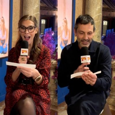 Mariola Pe&ntilde;a y V&iacute;ctor Massan juegan a reconocer frases de personajes anteriores