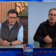 VIDEO: John Oliver Takes the 'Which Muppet Are You Quiz' on THE LATE SHOW WITH STEPHEN COLBERT