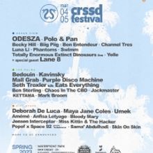 CRSSD Festival Announces Lineup For Spring 2023 Edition