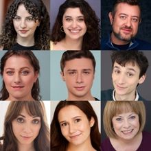 Cast Set for THE HOUSE WITHOUT A CHRISTMAS TREE at Griffin Theatre Company