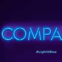 COMPANY Posts in Support of the #LightItBlue Initiative