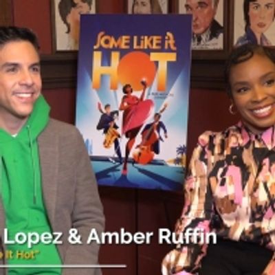 Video: Richard Ridge Chats With SOME LIKE IT HOT Book Writers Amber Ruffin and Matthew Lopez