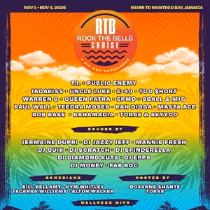 Rock The Bells Cruise Reveals 2026 Artists Including T.I., E-40, Warren G, & More
