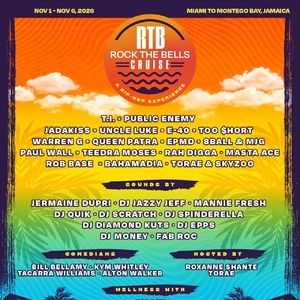 Rock The Bells Cruise Reveals 2026 Artists Including T.I., E-40, & More