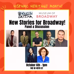 'New Stories For Broadway!' Event Comes to The Museum Of Broadway