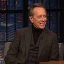 VIDEO: Richard E. Grant Talks About His Barbra Streisand Statue on LATE NIGHT WITH…