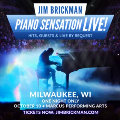 Jim Brickman to Bring PIANO SENSATION LIVE! Tour To The Marcus Performing Arts Center