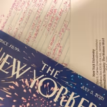 Drama, Double-Majoring in Journalism