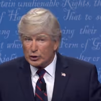 VIDEO: SATURDAY NIGHT LIVE Tackles the Presidential Debate With Alec Baldwin's Trump… Video