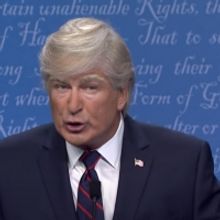 VIDEO: SATURDAY NIGHT LIVE Tackles the Presidential Debate With Alec Baldwin's Trump 