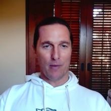 VIDEO: Matthew McConaughey Says He Crashed Senior Citizen's Virtual Bingo Night