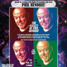 THE GALAXY OF PHIL HENDRIE Is Coming To Theatre West