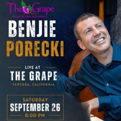 Benjie Porecki to Perform Live at The Grape in Ventura