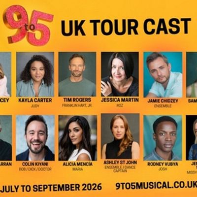 Full Cast Set for 9 TO 5 THE MUSICAL UK Tour