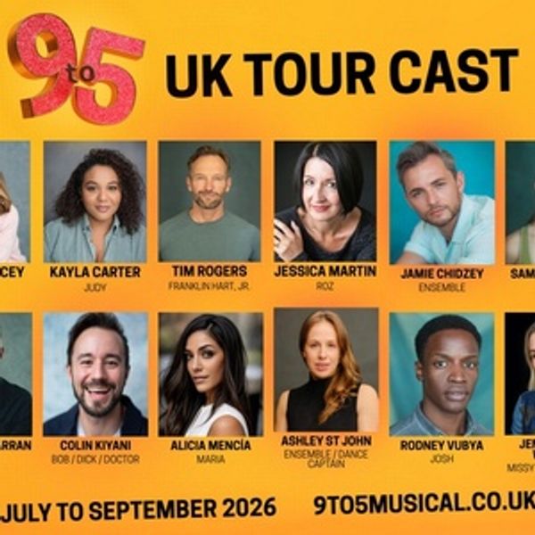 Full Cast Set for 9 TO 5 THE MUSICAL UK Tour Photo