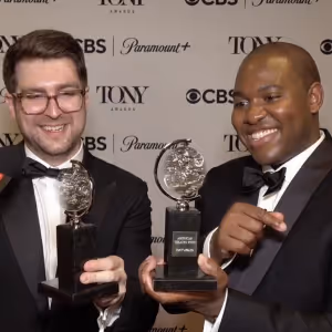 Video: Charlie Rosen & Bryan Carter Celebrate Tony Win for 'Best Orchestrations'