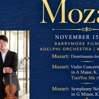 MOZART! to Open at Barrymore Film Center With Adelphi Orchestra