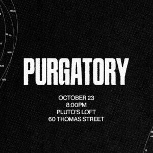 Cast Set for October PURGATORY Reading at Pluto's Loft