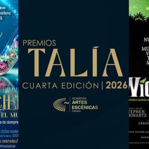 CENICIENTA, WICKED Y LOS MISERABLES son los nominados a MEJOR MUSICAL en los Premios Talía 2026