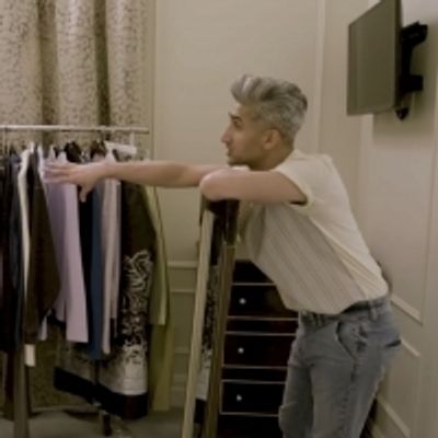 VIDEO: Tan France Gives Pete Davidson A John Mulaney Makeover