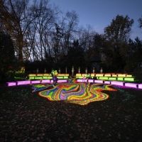 Klip Collective Activates Grounds For Sculpture At Night