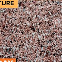 Pitbull Sets Guinness World Record for Largest Gathering of People in Bald Caps