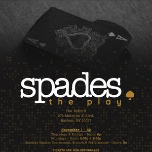 Marcus Callender to Present SPADES: THE PLAY at The Rokmil