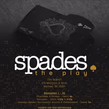 Marcus Callender to Present SPADES: THE PLAY at The Rokmil