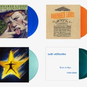 Real Gone Music to Release BARENAKED LADIES, Bazzi & Tom Verlaine Vinyl