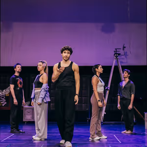 PHOTOS: Nuevas imágenes de los ensayos de GODSPELL, dirigido por Antonio Banderas en…