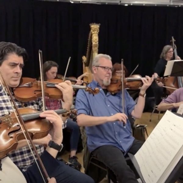 Video: Watch the 30-Piece Encores! Orchestra Rehearse TITANIC - Broadway Theater Video