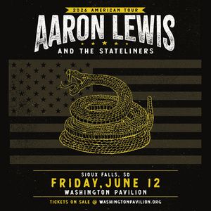 Aaron Lewis And The Stateliners To Bring 2026 American Tour To Washington Pavilion
