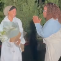 Video: Halle Bailey Wraps Filming On THE COLOR PURPLE Movie with A Gift From Oprah!
