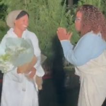 Video: Halle Bailey Wraps Filming On THE COLOR PURPLE Movie with A Gift From Oprah!